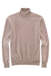 Knitwear Man Olymp High neck Slim Plain 100% wool