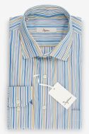 Shirt Man Ingram Classic Stripe 100% cotton collar French Long sleeve