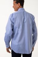 Shirt Man Aplomb Classic Plain 100% cotton collar Italian Long sleeve