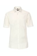 Shirt Man Casamoda Comfort Not Iron Plain collar French Short sleeve