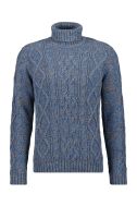 Knitwear Man Ragman High neck Classic 100% winter cotton