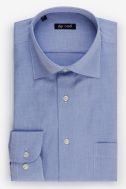 Shirt Man Aplomb Classic Plain 100% cotton collar Italian Long sleeve